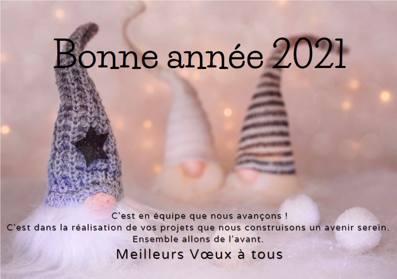 Bonne année 2021