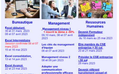 Programmation inter-entreprises : Bureautique, Management et Ressources Humaines